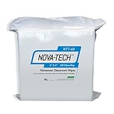 High-Tech Conversions NT1-66 NOVA-TECH Lint Free Nonwoven Cleanroom Wipe, 6
