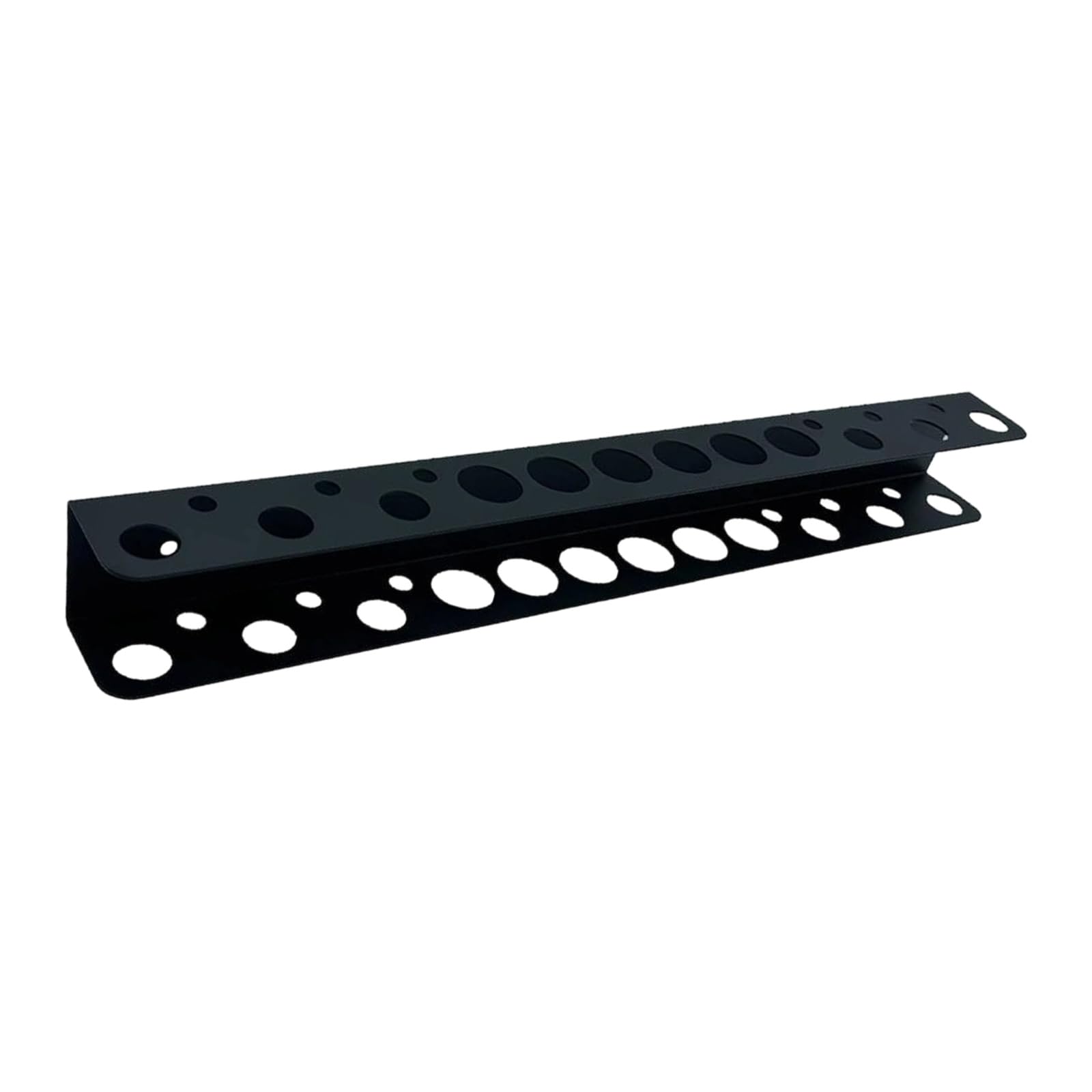 Piceioep 18 Holes Screwdriver Organization Wall Mount Tool Holder Storage Base Stand For Tool Garage Workshop Organization Easy Access Screwdriver Rack