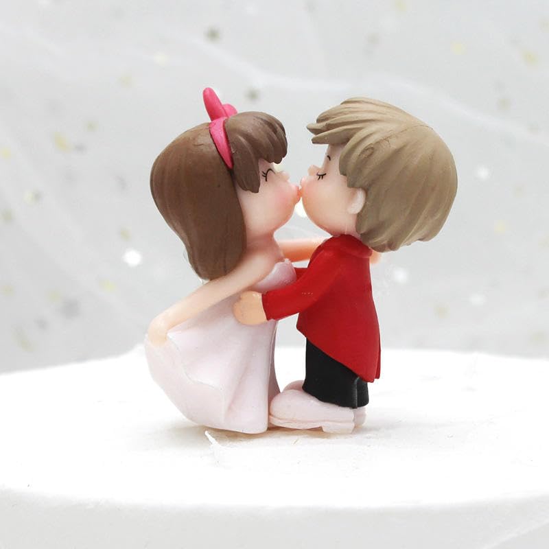 Image of Cortina Cute Cartoon Car Dashboard Interior Decoration Accessories Decoration Ornaments Plastic Crafts Girl and Boy Couple Ornaments