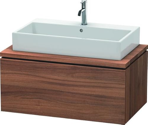 Duravit Mueble de Lavabo L-Cube para Consola Ancho 920mm, Profundidad 547mm, 1 cajón; Color: Nogal Natural Decorado