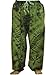 Ayutthaya Lively Tie Dye Authentique en Coton Fin Rayonne pêcheur Yoka Pantalon Hippie Baggy Pantalon