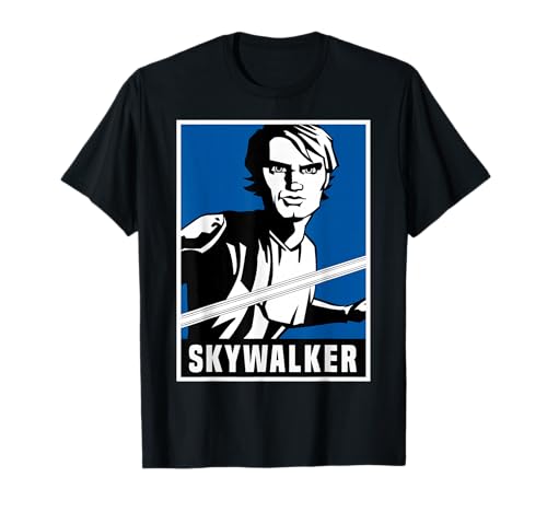 Star Wars The Clone Wars Anakin Skywalker t-shirt imprimé idéal pour vos soirées streaming geek