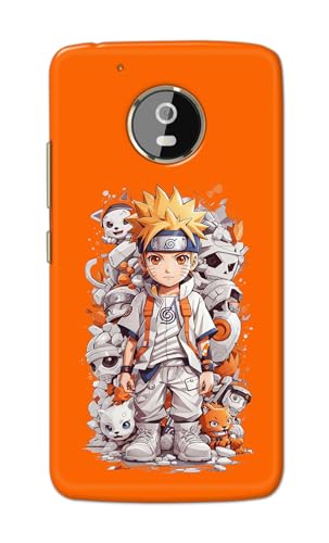 Image of Polycarbonate Printfidaa Printed Hard Back Cover Case For Motorola Moto G5+ Plus Back Cover (Famous Anime Cartoon Character) -112, Multicolor