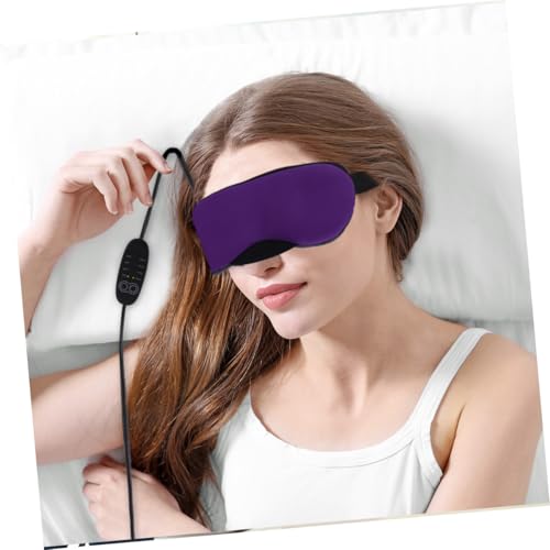 Masque de sommeil chauffant USB pour apaiser vos yeux fatigués - 5