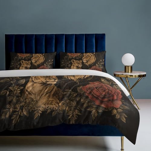 Parure de lit microfibre douce avec fermeture éclair RosenLöwe - 8