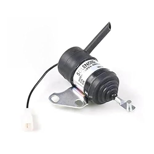 AARTERZZA 16851-60014 Solenoid Valve 12V 6670776 for Engines 052600-4531 16851-60010 16851-60011 16851-60012 16851-60013