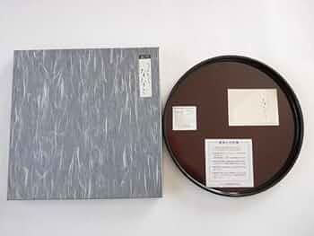 うるわしななこ　丸盆　直径27センチ うるわしななこ 丸盆 直径27センチ Amazon.co.jp: ブナコ漆器 丸盆