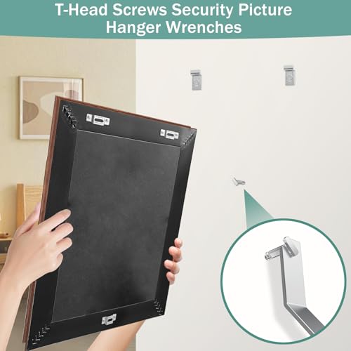 Image of 3 Pack T-Screw Wrench Security Picture Hanger Wrenches,T-Screw Wrench for Lock Artwork