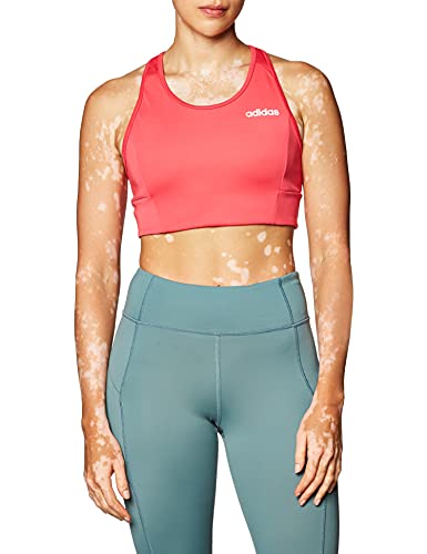 Preisvergleich Produktbild adidas W D2m Bt Sports BH Damen M Rosa / Weiß