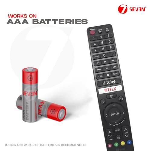 Image of 7SEVEN Compatible for Sharp Tv Remote Original Suitable for Smart Android 4K LED Television Remote Control for Sharp Smart tv