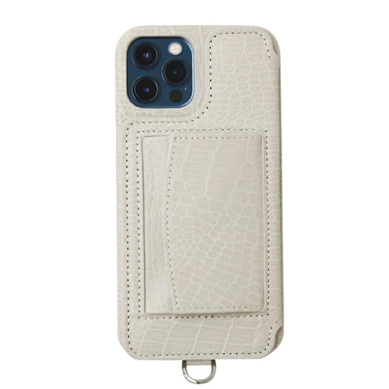 Amazon.co.jp: DEMIU デミュウ POCHE Croco iPhone11Pro クロコ型 