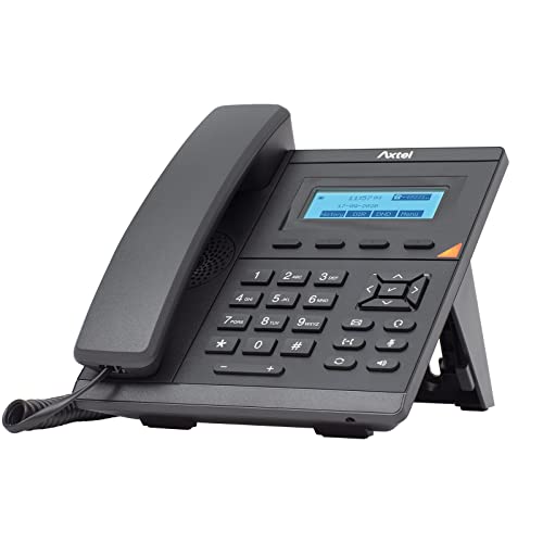 AXTEL Telefono Voip Ax 200 1 Line IP Phone, 132 X 48, Led 2Por 10/100 M Eth No Power