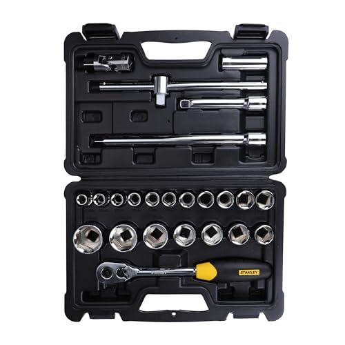 Stanley 24-Piece Drive Metric Socket Set