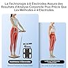 Balance Connectée Pèse Personne Impédancemètre Balance Digitale avec 8 Electrodes, Haute Précision, Composition Corporelle Complète avec 18 Données de Base, Écran LED, Grande Surface
