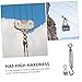 Alipis 1Set Stainless Steel Wire Rope Hangers Complete Outdoor Install Hooks for String Lights Heavy Duty Cable Tightener Tools Hanging Kit for Reliable Support