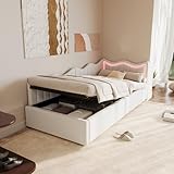 Photo Gallery bpkadhy letto singolo 90 x 200 cm con led, divano letto con spazio idraulico, letto per ragazzi con rete a doghe, velluto, beige Photo Gallery bpkadhy letto singolo 90 x 200 cm con led, divano letto con spazio idraulico, letto per ragazzi con rete a doghe, velluto, beige