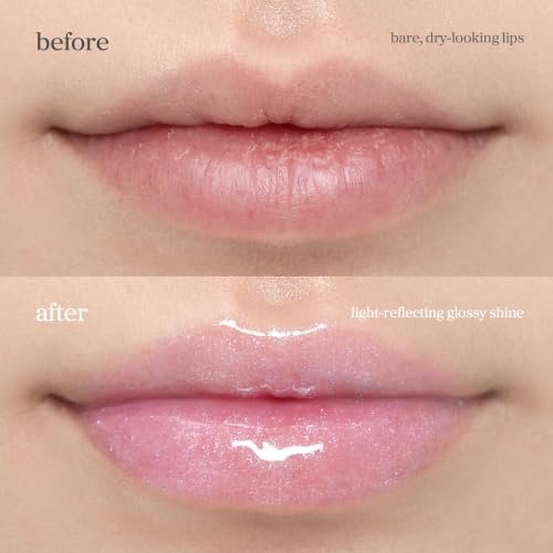 Image of NOONI Applehyacinth Lip Oil Shimmer - Plumping Clear Glossy Lip Oil