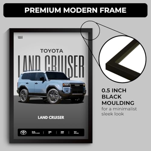 Image of Funk You Store Land Cruiser Poster | Framed Land Cruiser LC300 A4 Sized (31 x 23 cm) | SUV Frames for Wall | Car Frames for Wall, Bedroom, Hostel, Study Room (F 053)