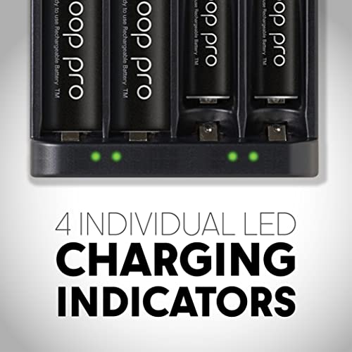 Chargeur de batterie Panasonic eneloop résout les piles vides via LED et USB - 5