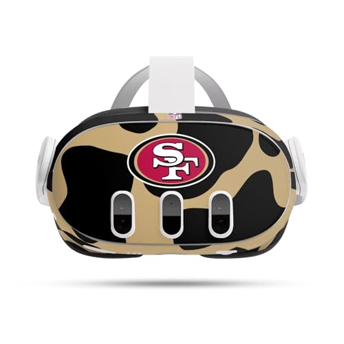 Peau autocollante Meta Quest 3 NFL évite rayures San Francisco 49ers