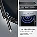 Spigen for Galaxy S22 Ultra Case, Liquid Air [No Magnet Ring] [Military-Grade Protection] - Matte Black