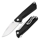 Magnum MF.3 Taschenmesser - EDC Messer mit 7,2 cm Klinge aus 440B Stahl - hochwertiges Flipper Klapp-Kesser mit schwarzem...
