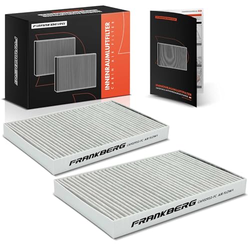 Filtro de habitáculo Frankberg para solucionar aire sucio en Daily V y Massif, kit de 2