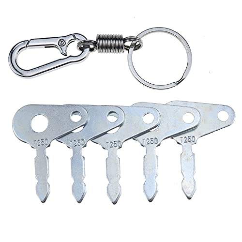 ZTUOAUMA 5X Ignition Keys Part T250 for Massey Ferguson 231