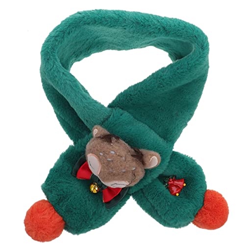 1pc Boys and Girls Design Scarf Soft Warm Boy Girl Neck Wrap for Christmas Cozy Material for Daily Wear and Cold Weather