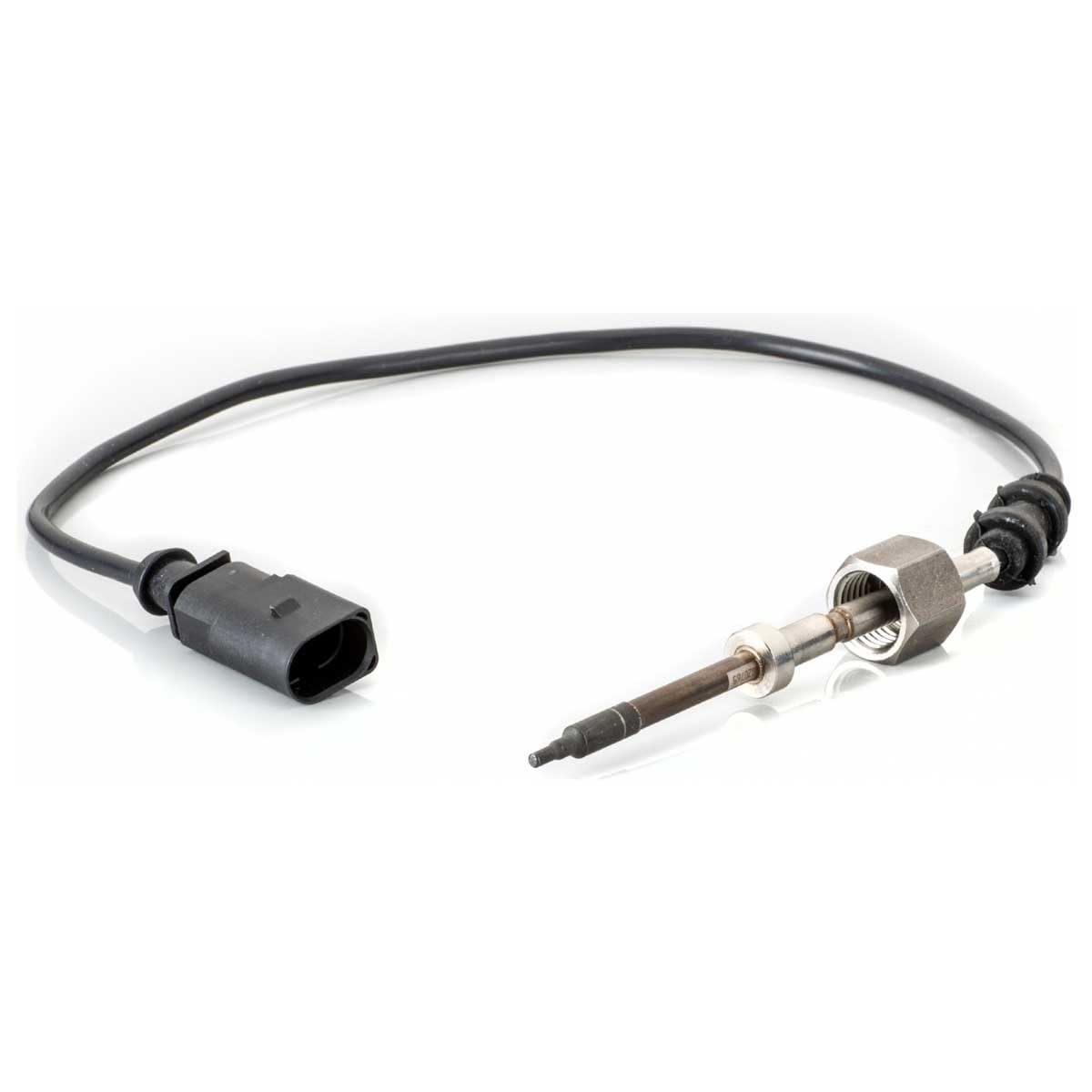 HELLA 6PT 014 494-831 Sensore, Temperatura gas scarico, 2a... poli, avvitato, Cavo 410mm | Compatibile con: AUDI A3, A3 Sportback, VW GOLF PLUS V, GOLF V, TOURAN, TOURAN VAN