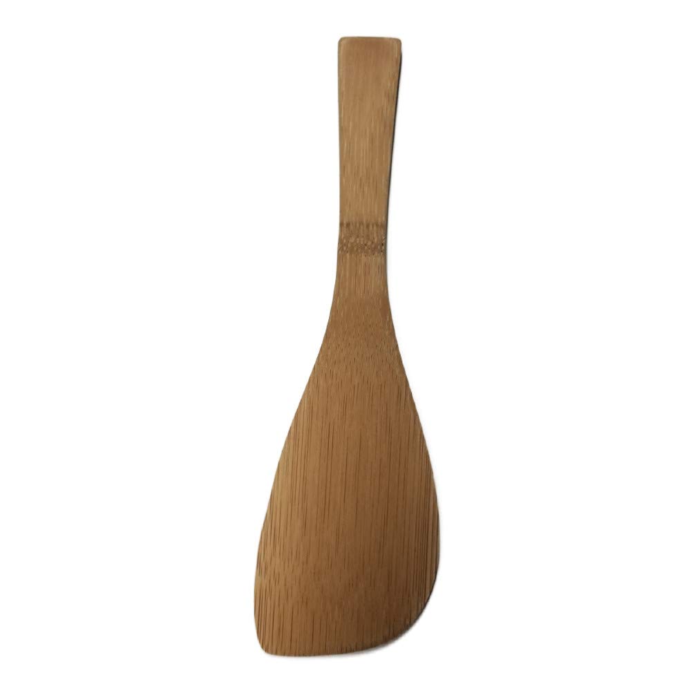 Kiku Sui Unpainted Domestic Tsutsu Bamboo Rice Scoop (Cut) : Home & Kitchen