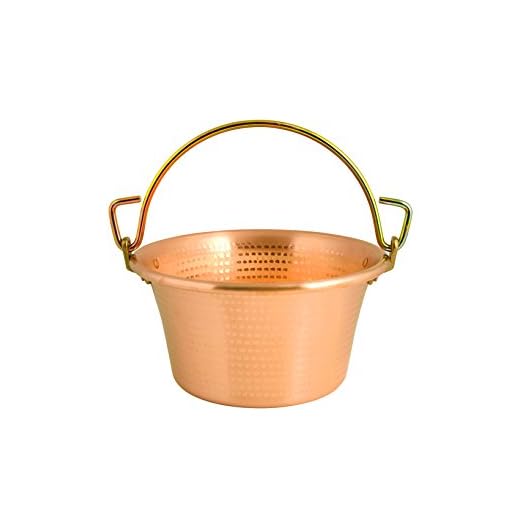 Lar Paiolo in Rame Marca Manico Ad Arco D. 22 Cm Pentola Polenta