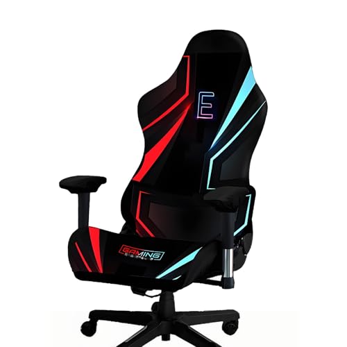 Tedkoo Fundas para sillas Gaming, 4 Unidades, con reposabrazos, de poliéster elástico, para Oficina, Ordenador y Gaming(Game Style B)