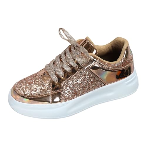 Chaussures décontractées femmes baskets sport lacets respirantes confortables