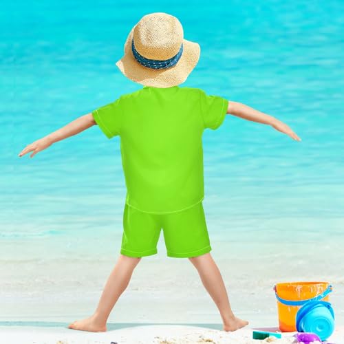 Image of 3T Toddler Boy Shorts Set Black Hawaiian Button Down Shirts Summer Outfits for Little Boy