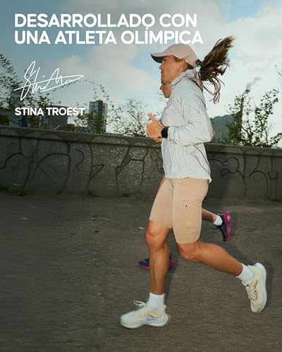 DANISH ENDURANCE Calcetines Running Altos, Anti Rozaduras, 3 o 5 Pack, MC (1x Negro/Gris, 2x Blanco, 2x Verde), 43-47 - imagen 5