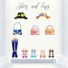 Magnetic Dress Up Paper Doll Playset,Pretend Play Game Travel Toys Car Road Trip Activity,Magnet Clothes Puzzles Kids Toddler Girls,Preschool Learning Created Imagine Birthday Gift