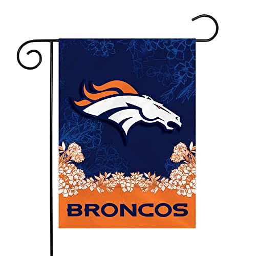 Image of Rico Industries NFL Standard /Primary 13 inch x 18 inch Double Sided Garden Flag - Great Gift for Men, Women, & Fans