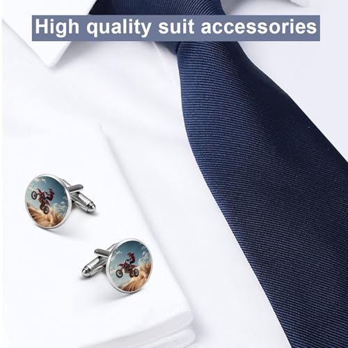 Three Wheeler Motocross Mens Cufflinks Classic Cuff Links for Wedding Business Accessories4