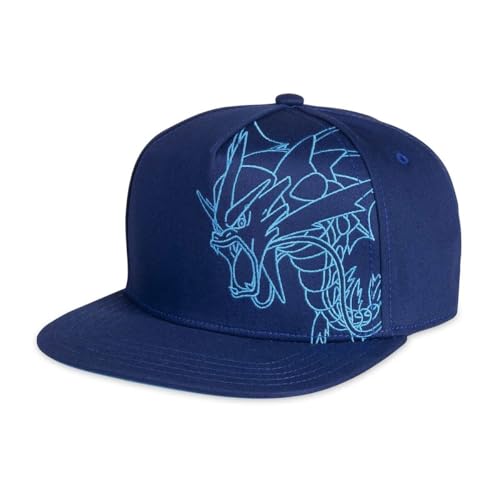 Mega Gyarados chapeau plat bleu Pokémon Centre parfait pour vos sorties urbaines de dresseur