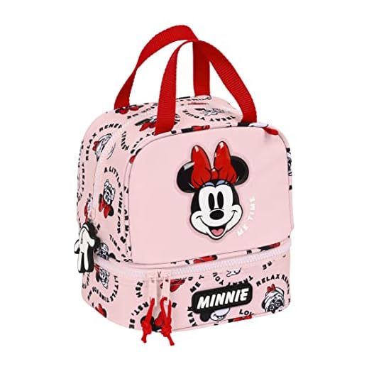 PORTAMERIENDAS MINNIE MOUSE "ME TIME"