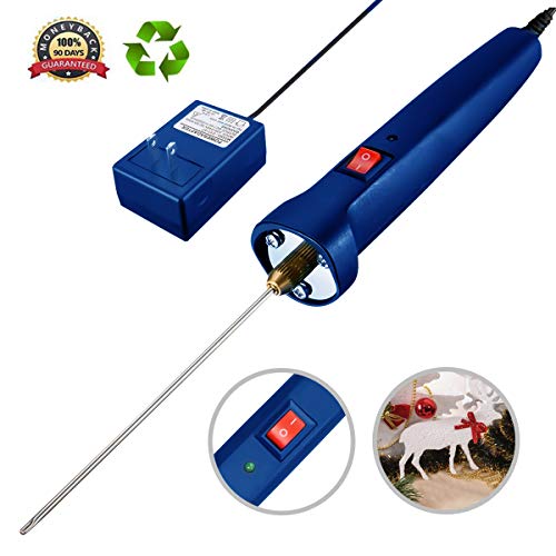 Foam Cutter Electric Hot Knife Foam Cutter, Cutting Machine Pen, 100-240V/15W Craft Hot Knife 10CM Styrofoam Cutting Pen with Electronic Voltage Transformer Adaptor