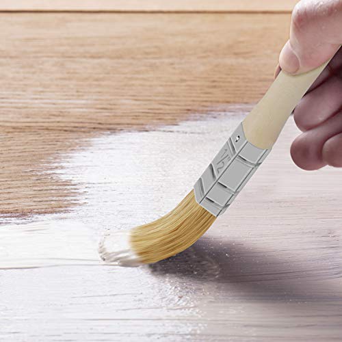 Kurtzy 12,7 mm Pinsel Set Maler Pinselset (36er Pack) - Profi Pinsel zum Streichen mit Holzgriff, Lasieren, Lackieren, Kleben und Basteln - Malerpinsel Set