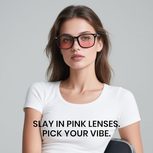 Image of Cyxus Blue Light Glasses Men Women Reduce Eye Strain UV400 Protection 8082