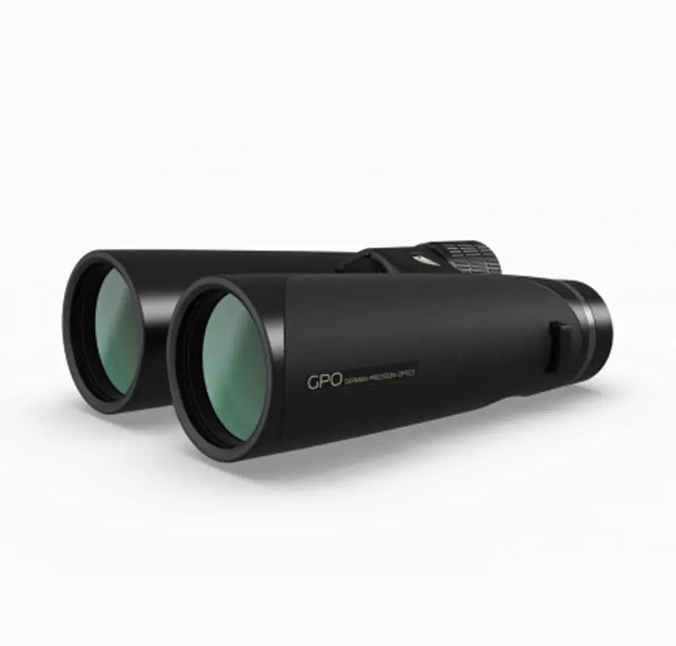GPO German Precision Optics Passion HD 15x50HD Binocular, Charcoal Black (B700)