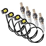 STZJAYE 4Pcs Oxygen O2 Sensor 68144248AA, 234-4587, Automotive Replacement 02 Sensors Upstream Downstream Compatible with Jeep/Wrangler/Grand/Cherokee/Dodge/Ram 1500, 2344587, 05149171AA