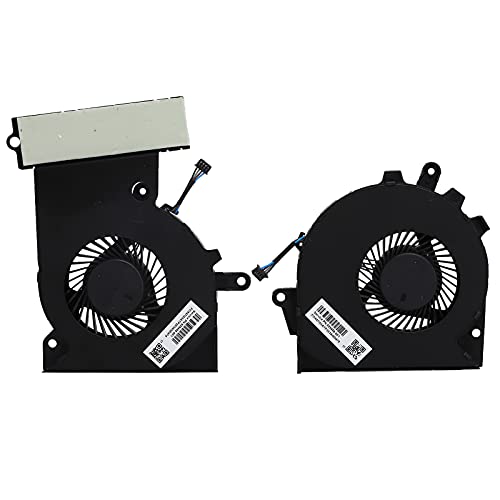 Ventilateur CPU OMEN 15-ce 17-an, Remplacement Facile 4 Broches, Lot de 2