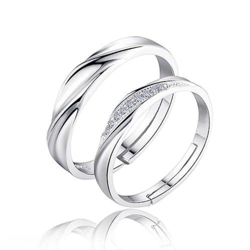Unisex Rhodium Plated Alloy Band Ring,rng:cpl253 flp_z-image-33