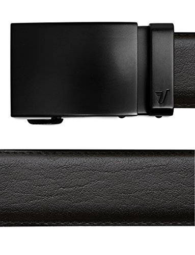 Image of Mission Belt Men's Leather Ratchet Belt, 40mm Metal Collection