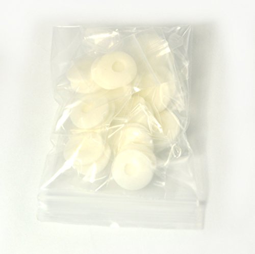 12 Pack(24Pcs) 18Mm Earbud Foam Earpad, Replacement Sponge Covers For Earphone (White) #TOP3